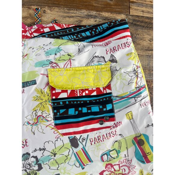 Robert Graham Mens Swim Trunks Board Shorts Polynesian Paradise Fish Size 38 - Picture 5 of 6